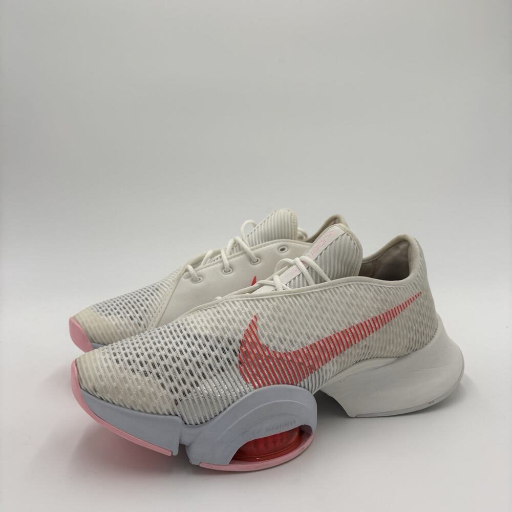 Nike Air Zoom SuperRep 2 Summit White Crimson Running Shoes Women’s Size 10